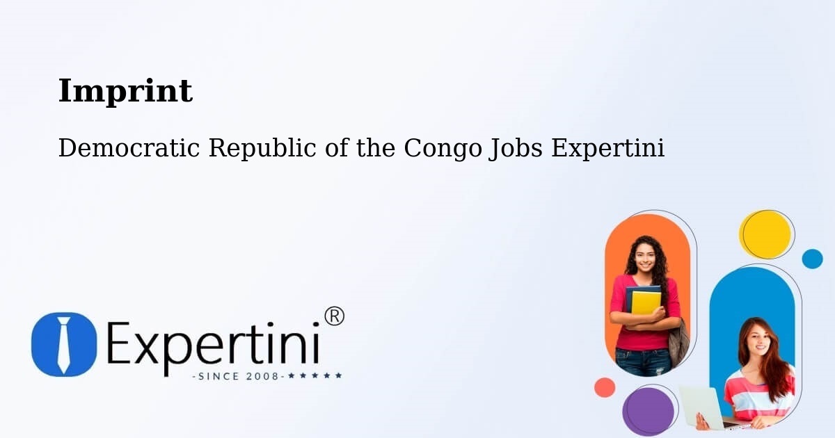 Imprint – Bukavu - Democratic Republic of the Congo Jobs Expertini